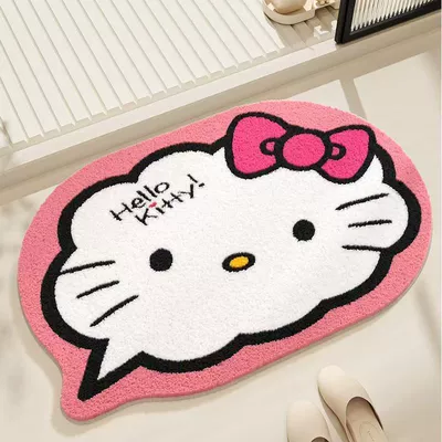 Avtomobil döşəmə paspasları — Bathtub Bathroom Absorbent Car Floor - kt-cat-9-4060cm-skin-friendly-imitation-cashmere