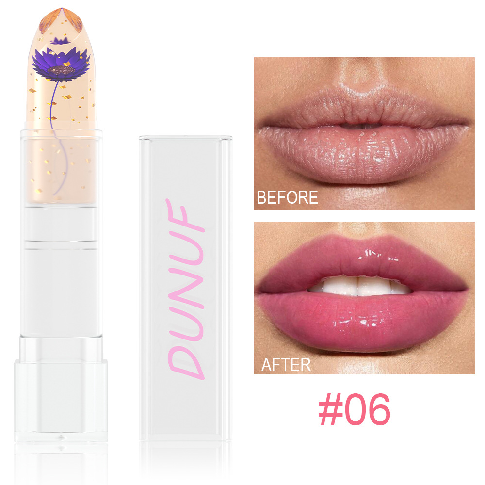 Check out DUNUF Dried Flower gold foil jelly color-changing Lipstick! Link Disclaimer - For Foreign trade only undefined
