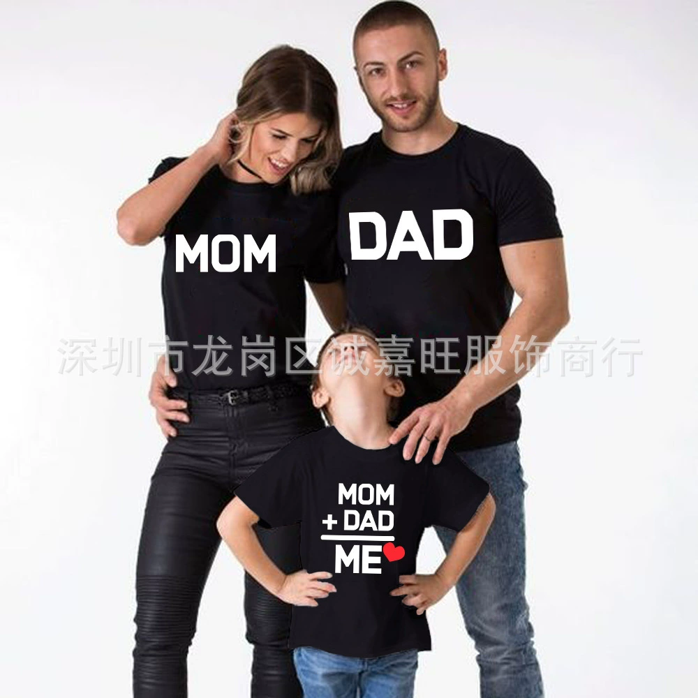 Футболка, европейский стиль, Aliexpress, Amazon, семейный стиль