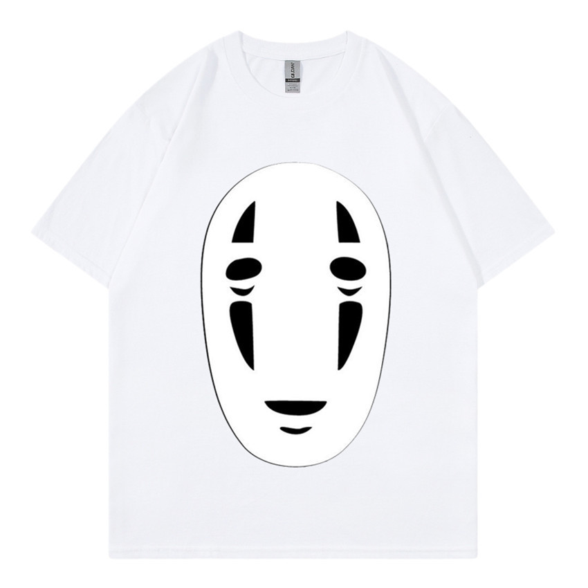 Primavera/Estate Nuova T-shirt da uomo senza volto Sciolto Coal Ball Lettera Manica corta Unisex Manica corta da uomo T_voghion.com