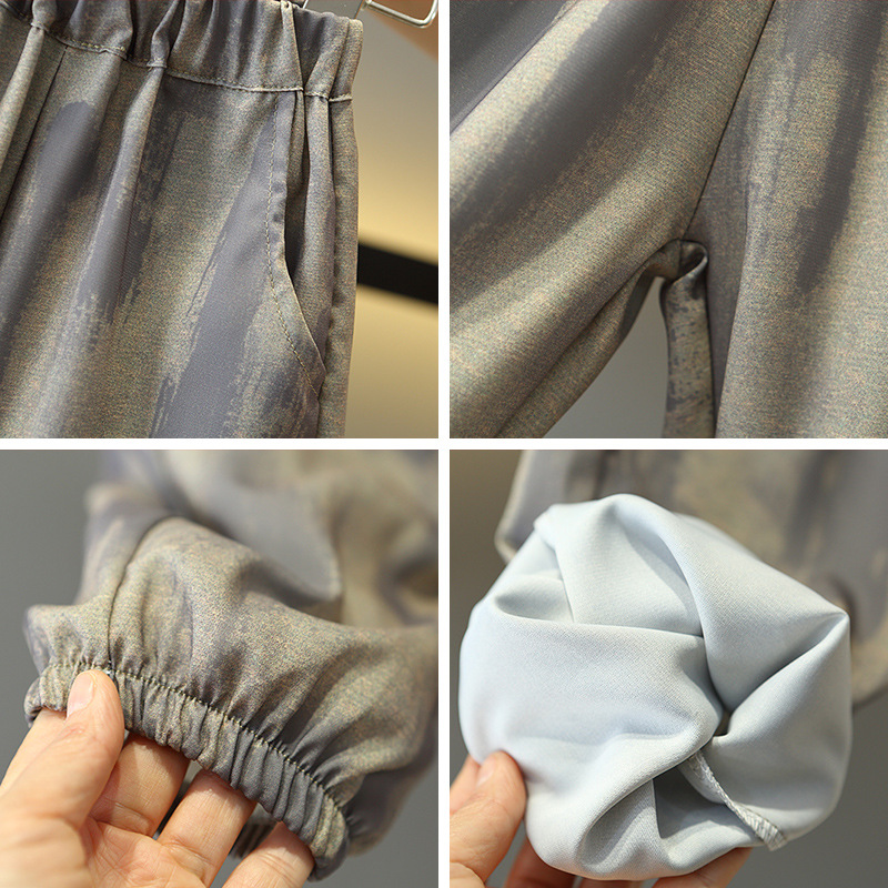 7275 traje de verano para niños 2025 nueva camiseta de manga corta para niños de dos piezas ropa de moda de verano para bebés de moda