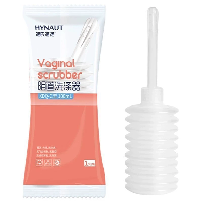 Одноразовый вагинальный ирригатор для женских интимных зон, гинекологический очиститель промежности, бытовой вагинальный очиститель, медицинского назначения.