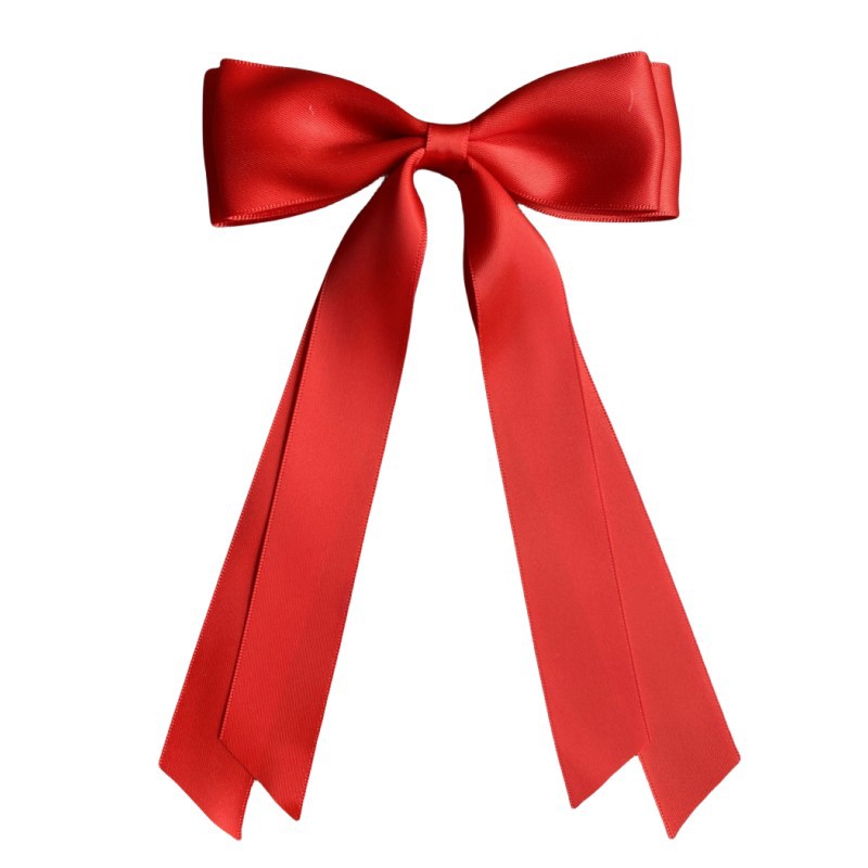 Kid'S Gender Kid'S Simple Style Bow Knot Mixed Materials Handmade Hair Clip