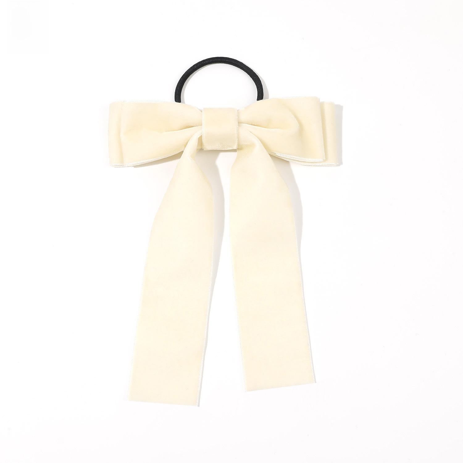 Qiyue bogen haarnadel Südkorea band stirnband samt einfache entenschnabel clip weibliche krawatte haar zubehör großhandel_voghion.com