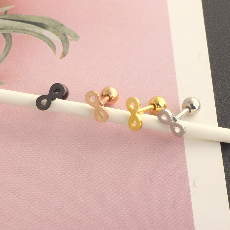Labret piercing jewelry detail image