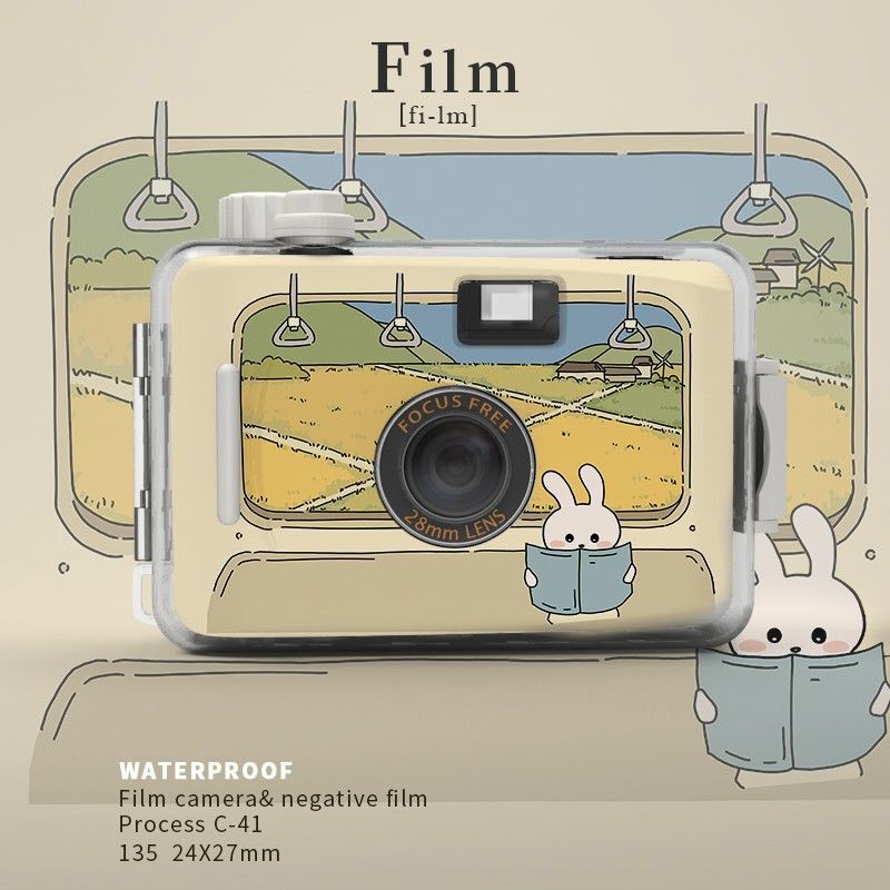Birthday Gift for Girls, Non-Polaroid Camera for Boyfriend and Girlfriend, Film  Retro Film, Women's Day