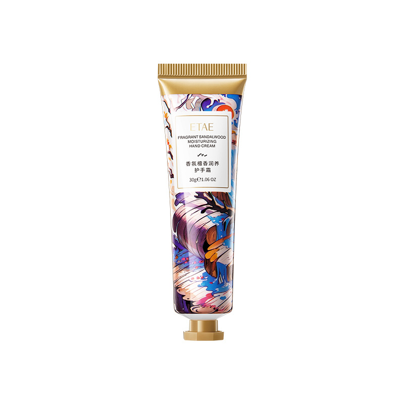 Fragrancia de cereza, crema de manos humectante, crema de manos para la piel de otoño y invierno, alta calidad facial.