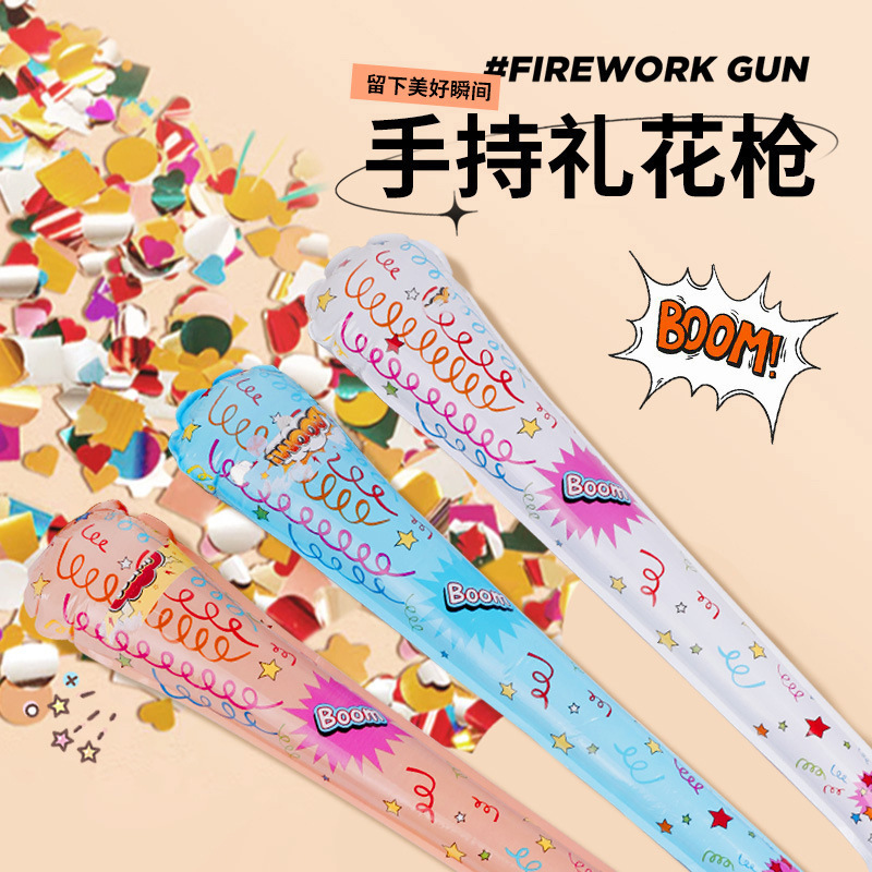 Atmospheric Fireworks, Small Confetti Cannon, Handheld Confetti Gun, New Year Party, Wedding Confetti Stick, Christmas Wedding Atmospheric Fireworks, Small Confetti Cannon, Handheld Confetti Gun, New Year Party, Wedding Confetti Stick, Christmas Wedding