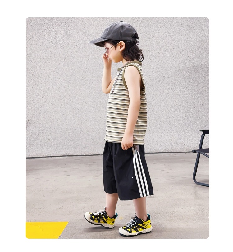 Breathable Closed Toe Childrens Sandals Soft Sole Beach Shoes_voghion.com