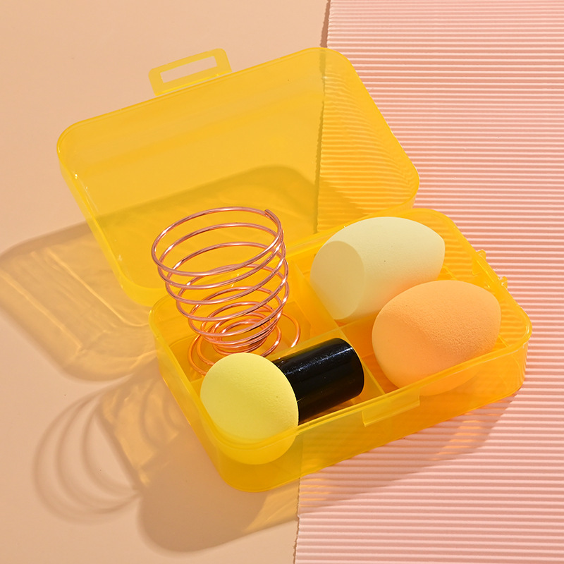 No.55 cepillo de base mágico con huevo de maquillaje conjunto de huevo de maquillaje polvo de polvo herramientas de maquillaje al por mayor