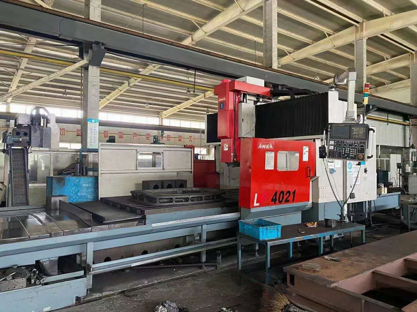 急售二手台湾亚威4x2.1米龙门加工中心二手龙门加工中心