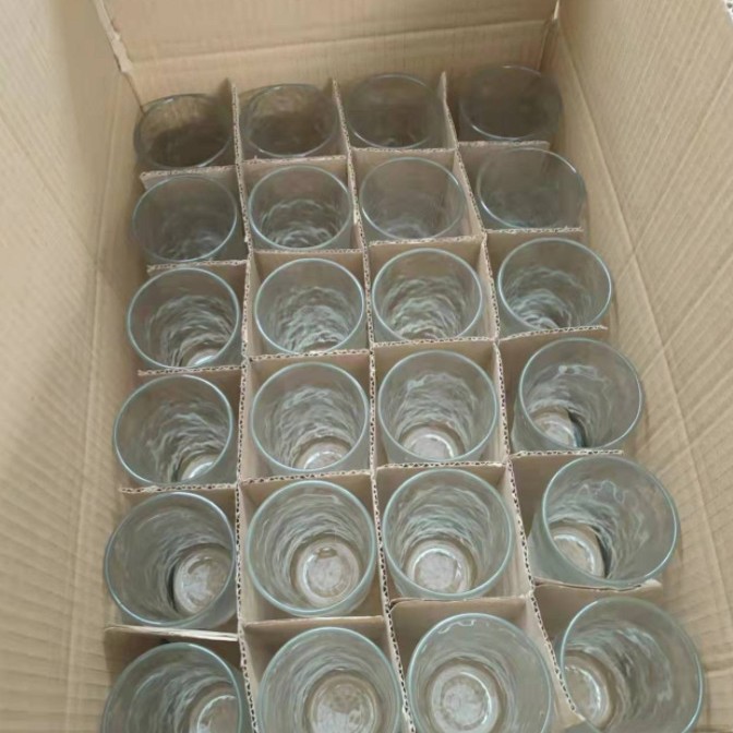 Patrón glaciar vaso taza de agua patrón de martillo japonés taza de whisky copa de vino jugo de vidrio taza de café taza de regalo