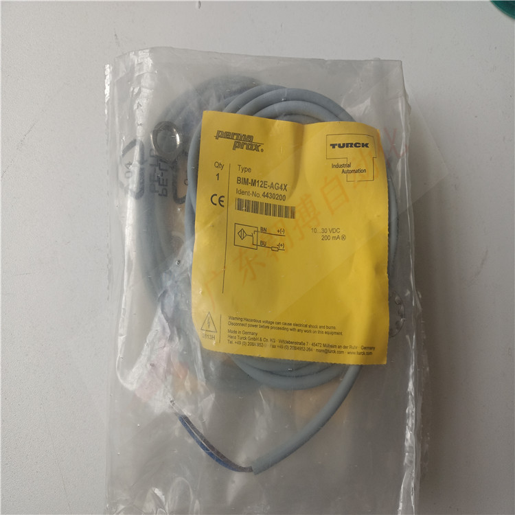 现货 TURCK 品名 传感器 型号 BIM-M12E-AG4X
