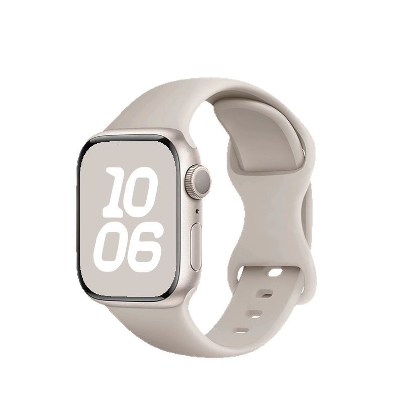 Aplicable Apple iwatch10 correa de silicona S9/8/7/6/Ultra correa de reloj Apple watch9 pulsera