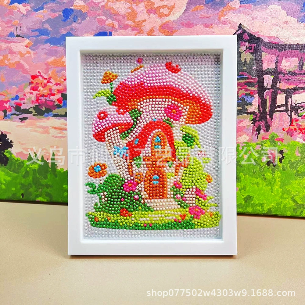 Набор для алмазной живописи Sanrio Kuromi, 17×22 см пластиковая рамка, набор для творчества DIY для детей