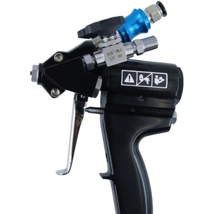 Black Polyurethane Spray Gun, Portable Pneumatic Polyurea Spray Gun, P2 Pneumatic Polyurethane Polyurea Spraying Machine
