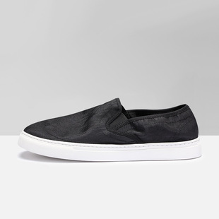 European station Guangzhou handmade men's shoes slip-on casual shoes trendy lightweight canvas shoes skate shoes men's breathable cloth shoes
