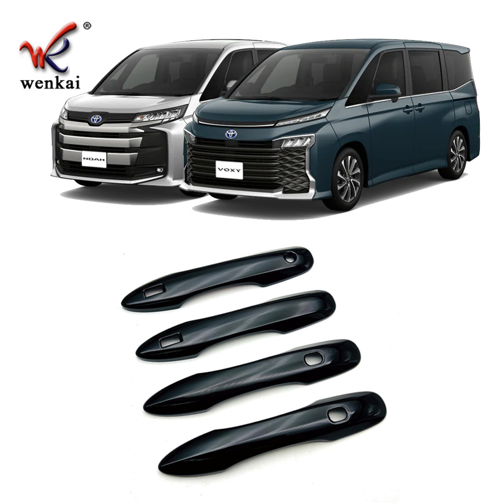 Adecuado para Toyota 22 Noah Voxy90 serie modificación exterior especial manija de la puerta protección cubierta brillante parche