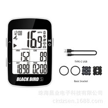 二代黑鸟BB16S自行车GPS无线智能码表山地公路迈速表里程表英文版