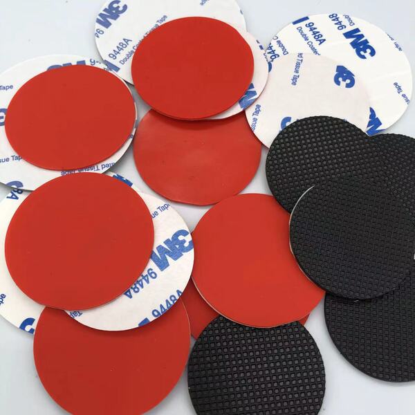 black silicone non-slip pad