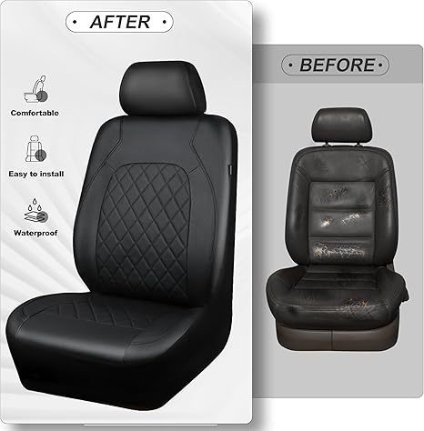 Cross-border best-selling single-line diamond-pattern car seat cover, solid color leather seat cover, full-cover universal car seat cushion cover wholesale