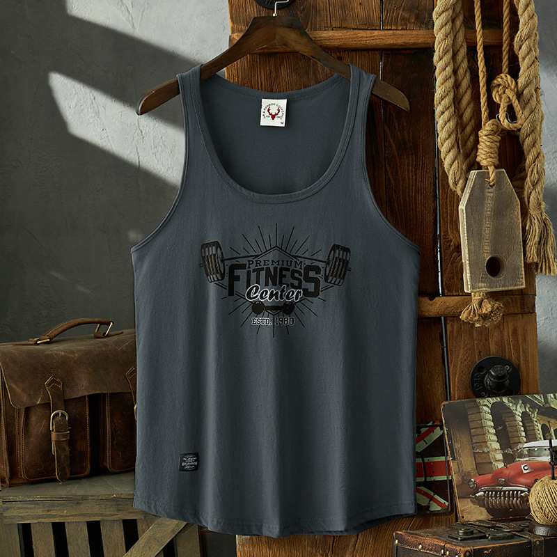 T-Shirt Vest Cotton Army Green Narrow Shoulder Version Uniform Vest Breathable Top Bottoming Shirt Dropshipping Ar452