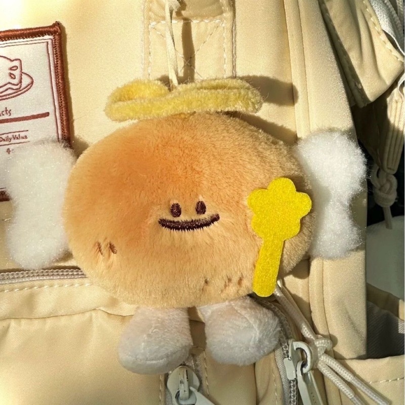 かわいい天使ポテトぬいぐるみ高顔人形クリエイティブバックパックペンダントキーホルダーペンダントインギフト|undefined