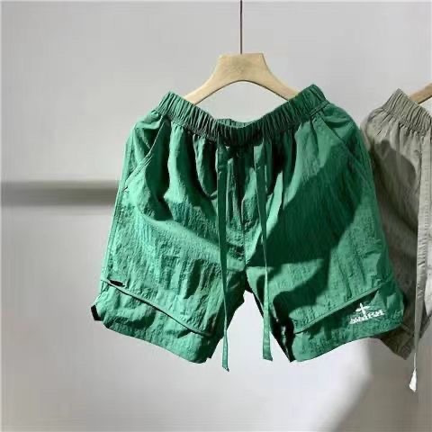 Clearance Shorts Men's Summer Thin American Style Trendy Brand Sports Pants Ice Silk Quick-drying Casual Beach Pants