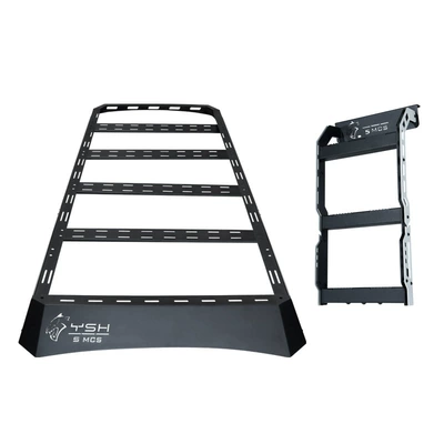 Equipped with Modified Car Travel – Roof rack - roof-platform-side-ladder