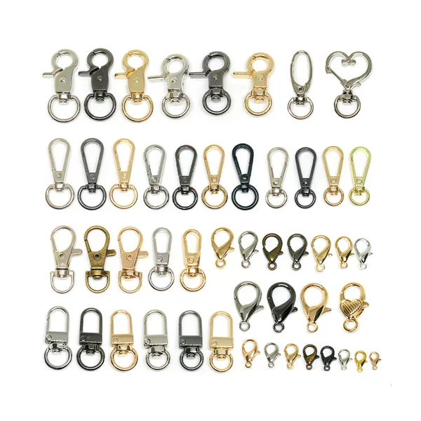 Manufacturer Wholesale Spring Dog Leash Buckle Crayfish DIY Bag Dog Buckle Door Buckle Pendant Accessories Lobster Clasp Buckle