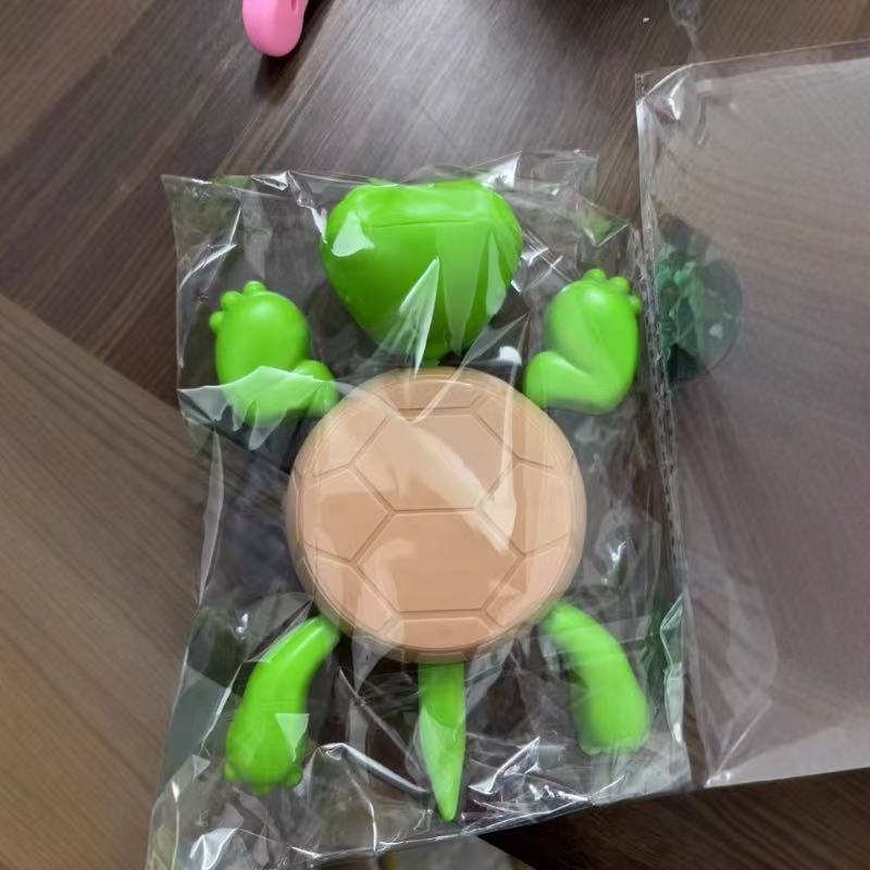 搞笑乌龟杯垫按压王八杯垫谁压我乌龟瞪眼创意搞笑趣味桌面摆件|undefined