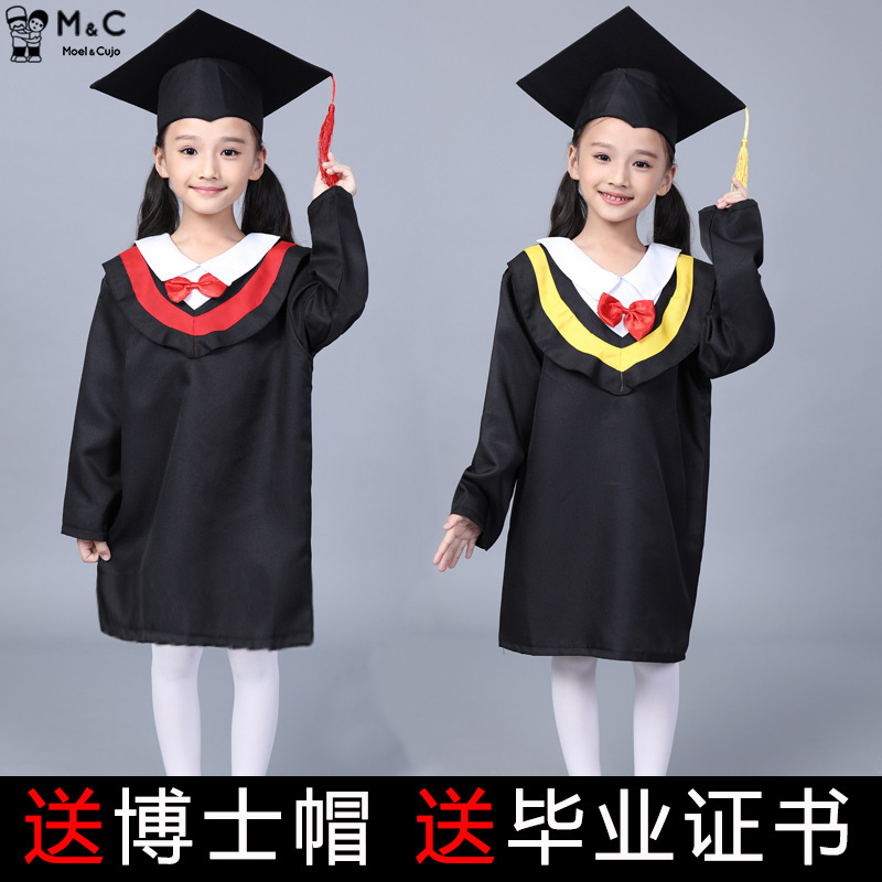 유치원 어린이 작은 의사의 의류 졸업 사진 원피스 공연 의류 소년 소녀 초등학생의 학업 의류 공연 의류