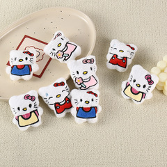かわいいkitty猫人形アクセサリーアニメサンリオ周辺変装KT公仔ブローチDIY装飾補助材料