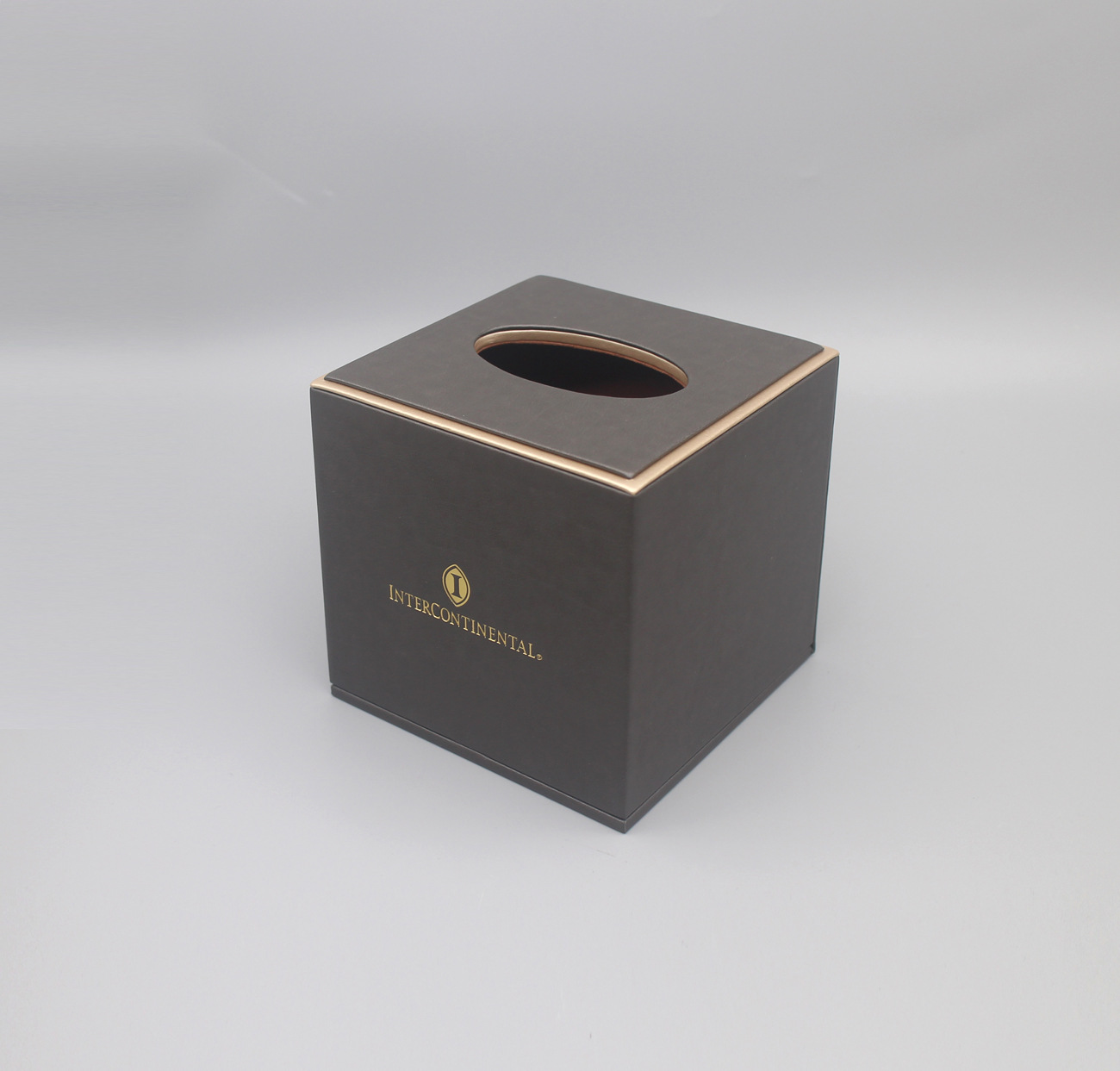 Caja de almacenamiento de hoteles Caja de artículos de cuero de alto nivel Guía de servicio de habitaciones Clip de notas Base de control remoto Kit de residencia
