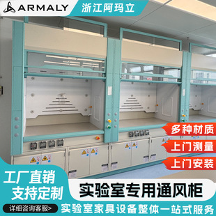 All-Steel Fume Hood Chemical Room Fume Hood Exhaust Cabinet School Hospital Laboratory Furniture All-Steel Fume Hood