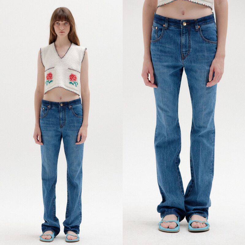 (Full Discount)【Clearance 90% Off】Handmade Straight-Leg Jeans with Center Seam, Detachable Legs, Washed, Stylish and Simple (Full Discount)【Clearance 90% Off】Handmade Straight-Leg Jeans with Center Seam, Detachable Legs, Washed, Stylish and Simple