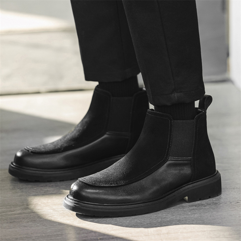 Scarpe casual alla moda in pelle Scarpe da uomo Scarpe da uomo_voghion.com