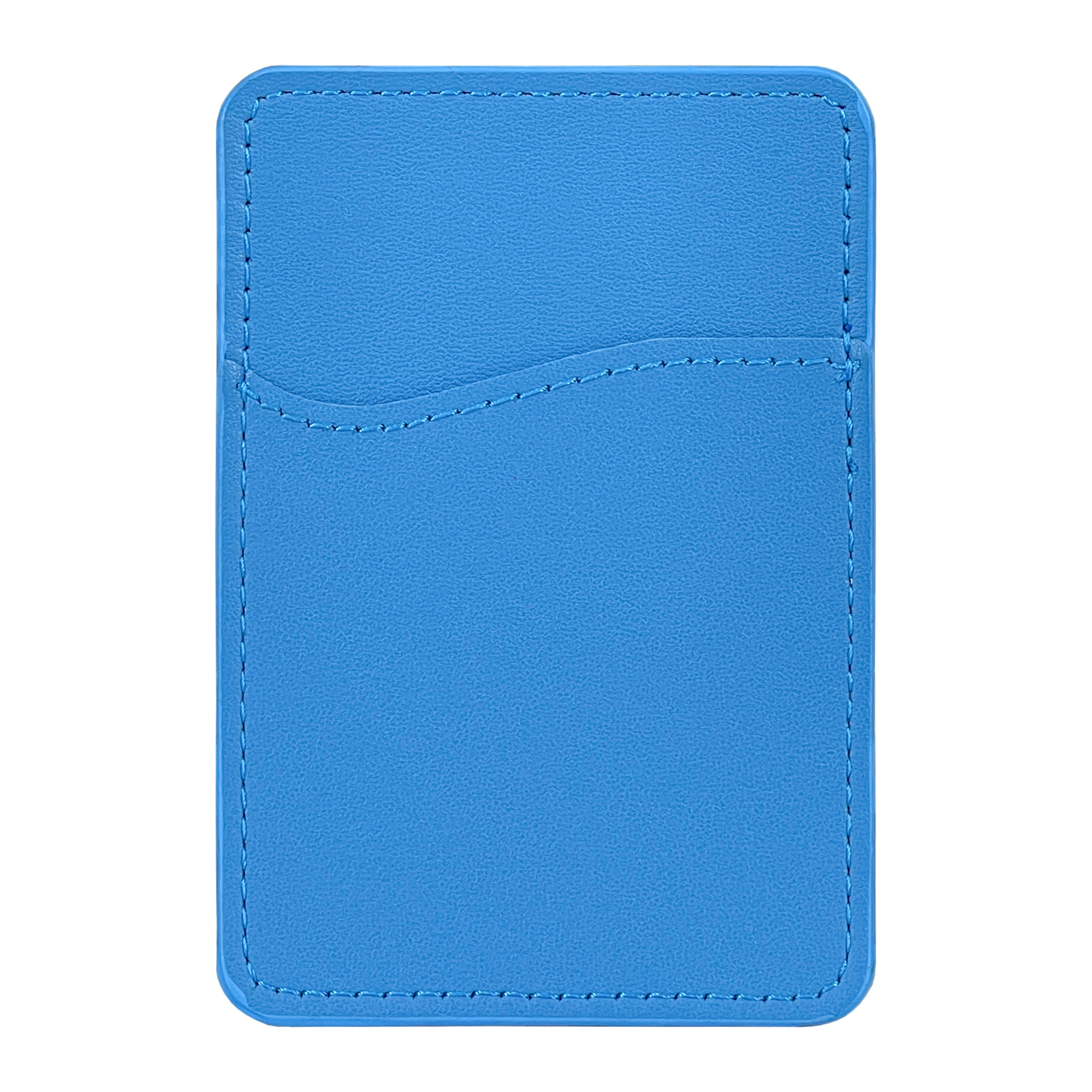 Suministro directo de fábrica, funda para tarjeta trasera de teléfono móvil, cuero PU, LOGOTIPO imprimible, adecuado para impresión UV, serigrafía, impresión en relieve