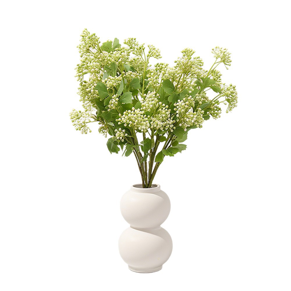 Simulación de la fruta de Milán accesorios de fotografía sala de estar decoración inswind nunca se marchitará simulación flores falsas en maceta