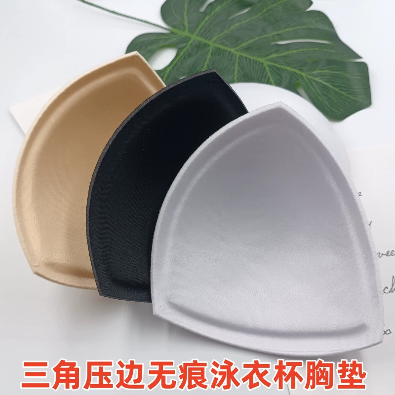 Новый треугольник чашка нижнего белья чашка нагрудный коврик сексуальный купальник бикини без следов губка нагрудный коврик производитель прямой поставки