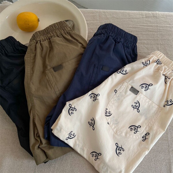 Thin children's summer shorts for men and women