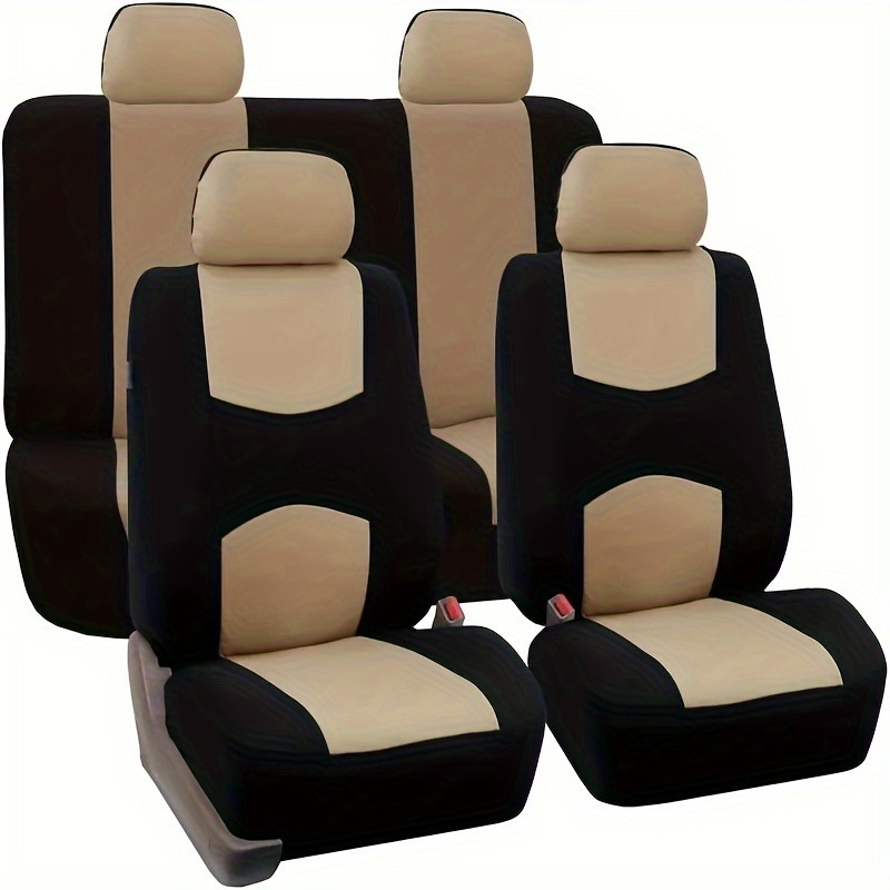 Cross-Border Temu Amazon Mexico Universal Five-Seater Car Seat Cover Flat Type Car Seat Cover 9-Piece Set