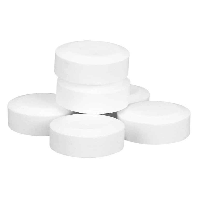 Трансграничная Temu кофемашина специальная чистящая таблетка 8 таблеток с тепловой чашкой для масла и чая пильные таблетки для удаления накипи для домашнего использования