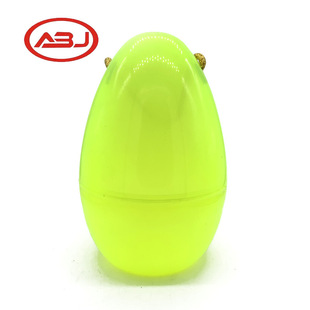 Factory wholesale pp material eggshell transparent green large eggshell 20cm gift dinosaur egg twist eggshell Candy Toy