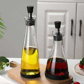 ZN4I喜家德同款玻璃油瓶防漏家用厨房小油壶多功能酱油醋壶香油瓶