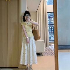 夏の小柄な梨の形の体つきはスーツのデザイン感を着ています。