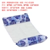 Two -tube leaf pattern suspension dark blue