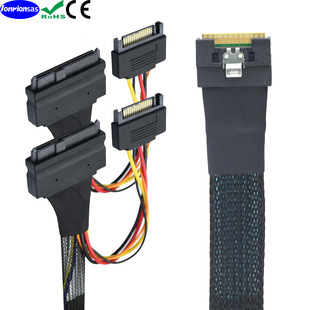 Slimlineȫ���W��SFF-8654 8i 74P2SFF 8639 U.2+15P�B�Ӿ�Ӳ�P
