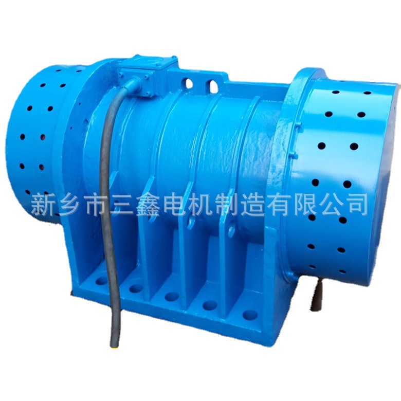 三鑫XVM系列振动电机 卧式振动马达电机 激振力大 厂家直销