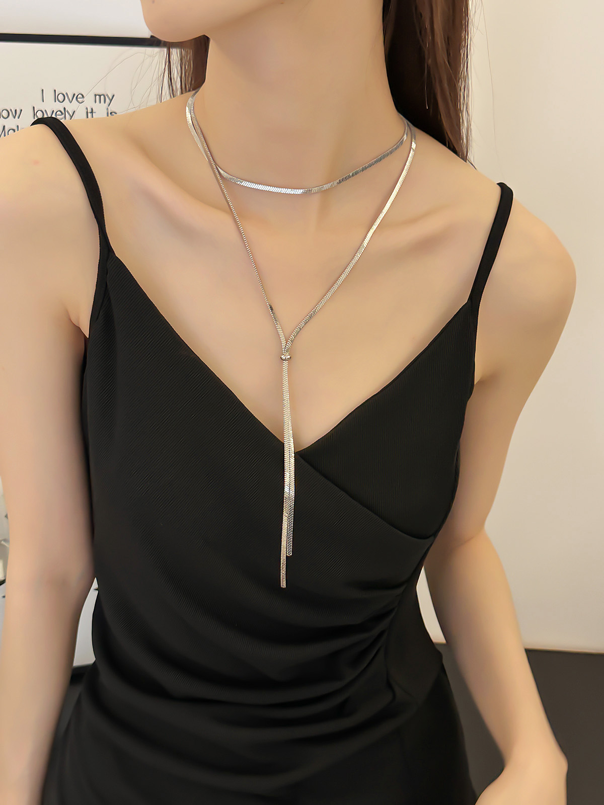 20g Weight 304 Stainless Steel Pendant Material Necklace Classification 304 Stainless Steel Chain Material snake chain Chain Type 1 Piece Quantity Banquet, Date Occasion 304 Stainless Steel Material Geometric Pattern Women's Gender Elegant, Simple Style Style Plating Craft Geometric 304 Stainless Steel Elegant Simple Style Plating 304 Stainless Steel Necklace 18